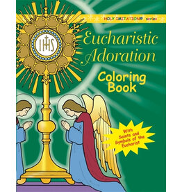 Ignatius Press Eucharistic Adoration Coloring Book
