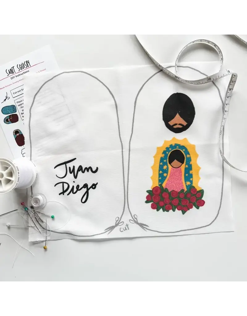 Little Rose Shop DIY Saint Squishy: St. Juan Diego