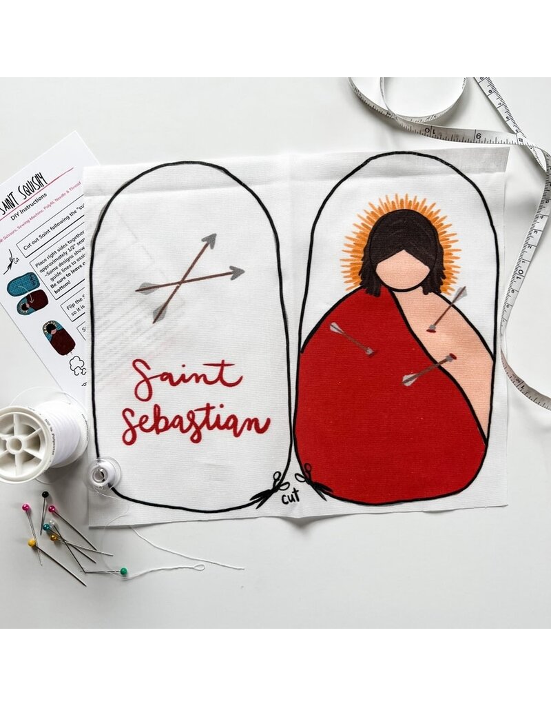 Little Rose Shop DIY Saint Squishy: St. Sebastian