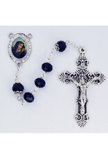McVan Blue Our Lady of Sorrows Rosary Boxed