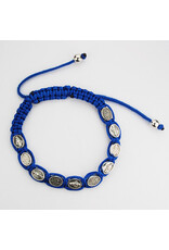 McVan Blue Miraculous Cord Bracelet