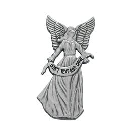 McVan "Don't Text & Drive" Angel Visor Clip