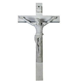 Goldscheider of Vienna 10" White Crucifix