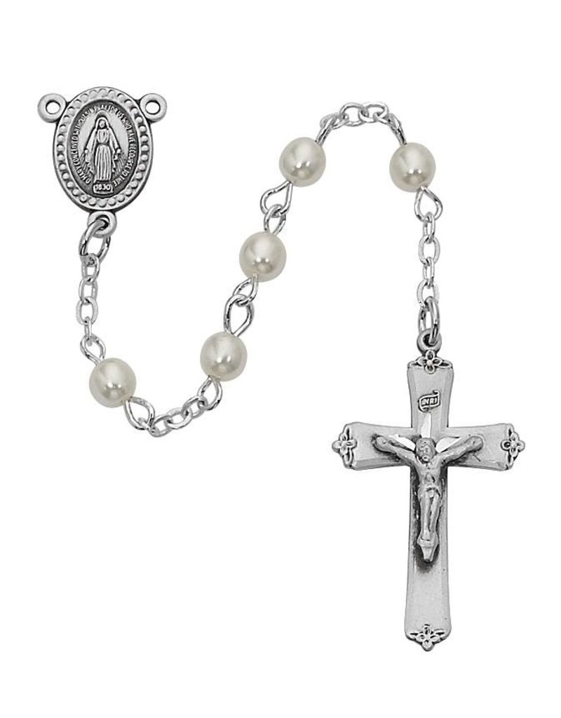 McVan 3mm Pearl Rosary