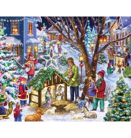 Vermont Christmas Company Neighborhood Nativity - 1000pc Jigsaw Puzzle
