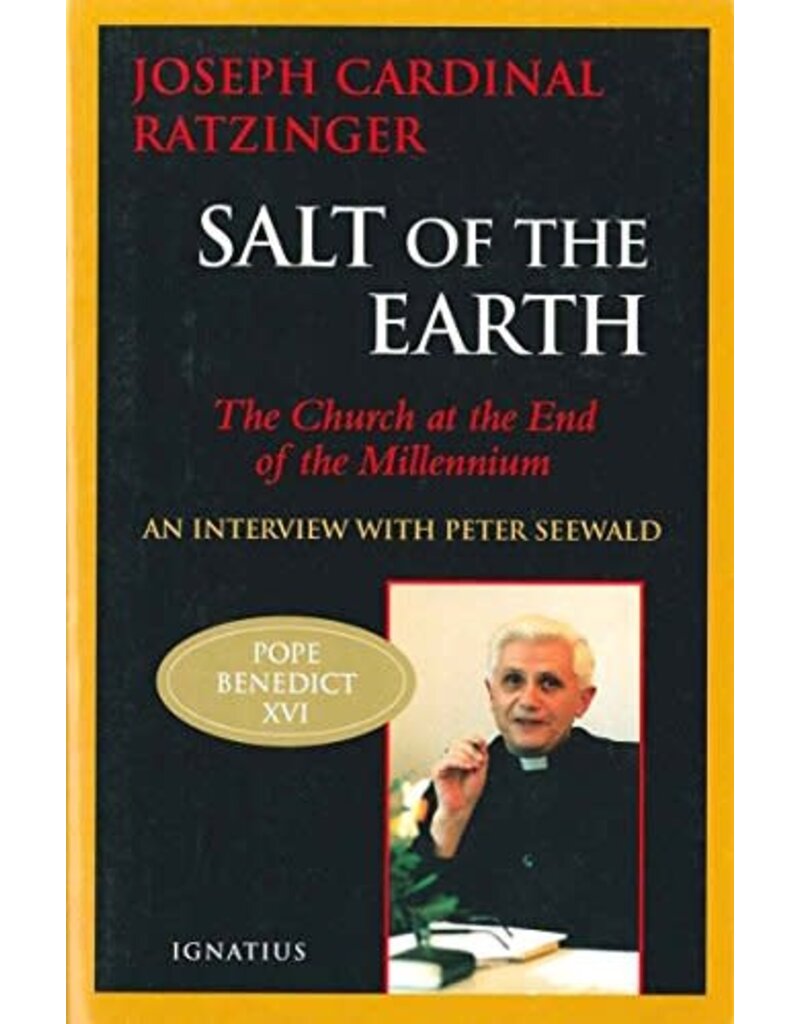 Ignatius Press Salt of the Earth: Interview with Cardinal Ratzinger
