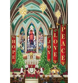 Vermont Christmas Company Medium Advent Calendar - Christmas Cathedral