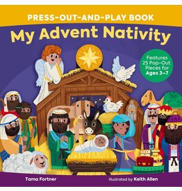 P. Graham Dunn My Advent Nativity Press-Out-And-Play Book