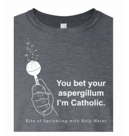 Sock Religious Bet Your Aspergillum - Rite of Sprinkling T-Shirt Dark Gray Size XL