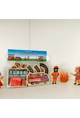 Saintly Heart St. Florian's Firefighter Bath Toy Set