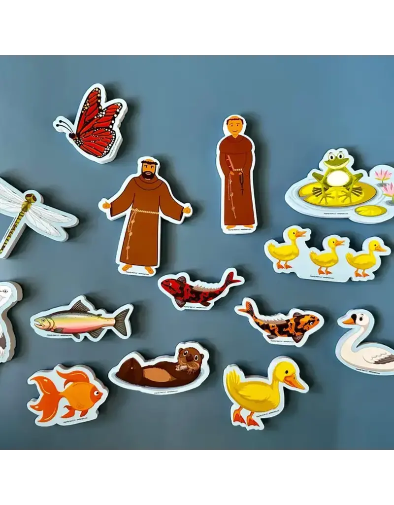 Saintly Heart St. Francis & Friends Bath Set