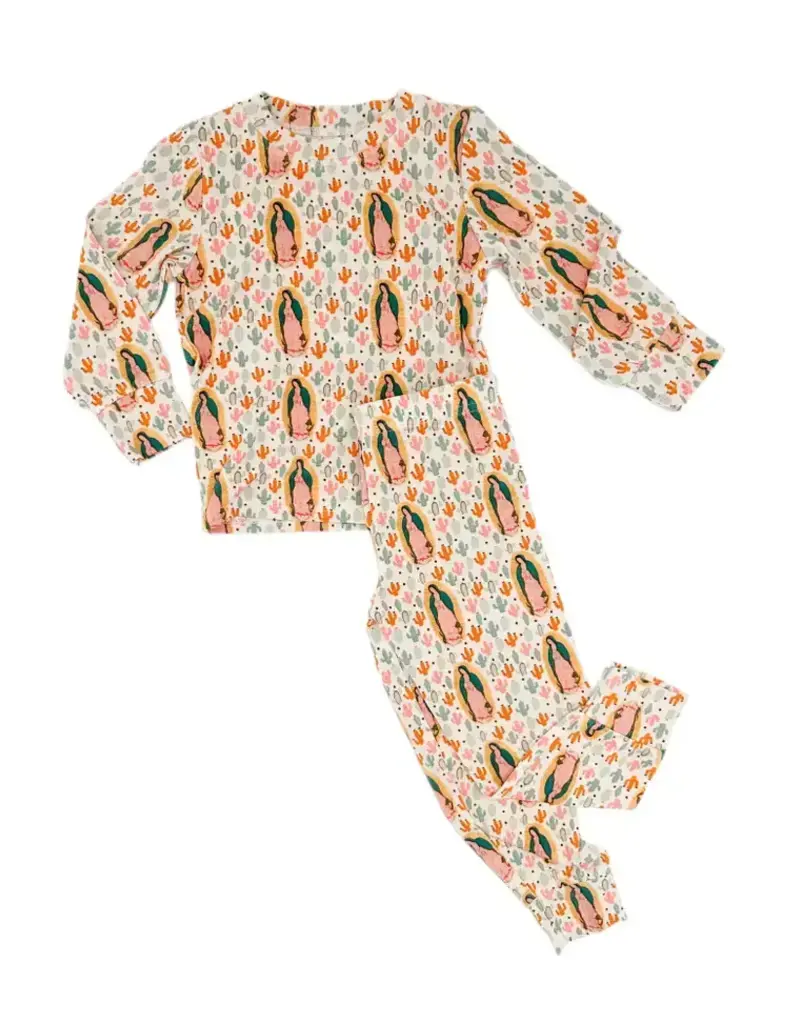 Our Lady of Guadalupe Pajamas Set- 6-7 T