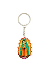Growing in Faith Our Lady Of Guadalupe Keychain