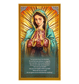 Berkander Wood Wall Plaque - Our Lady Of Guadalupe