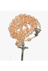 Costa Articoli Religiosi 8 x 6 mm Plastic Glass Rosary