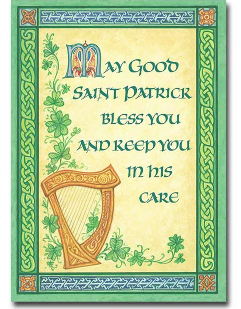 Altar + Home May Good St. Patrick Bless You St. Patrick’s Day Card