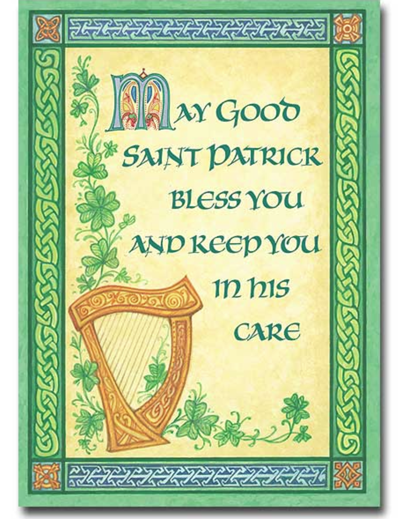 The Printery House May Good St. Patrick Bless You St. Patrick’s Day Card