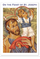 The Printery House On the Feast Day of St. Joseph New St. Joseph's Day Card