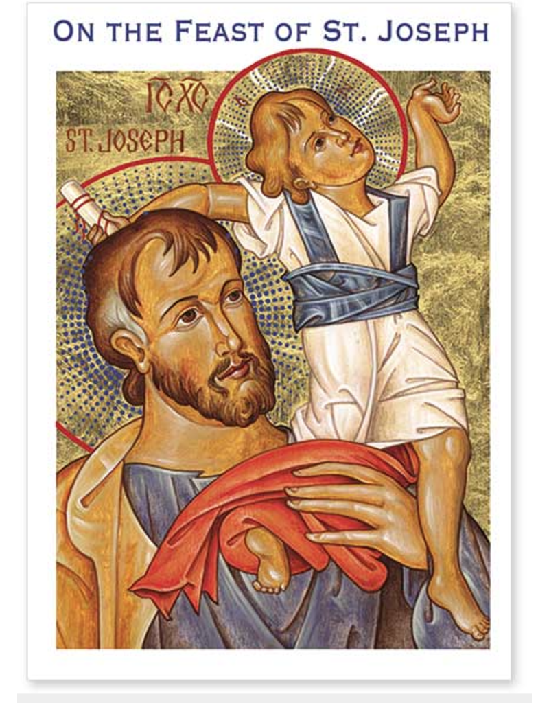 Altar + Home On the Feast Day of St. Joseph New St. Joseph's Day Card