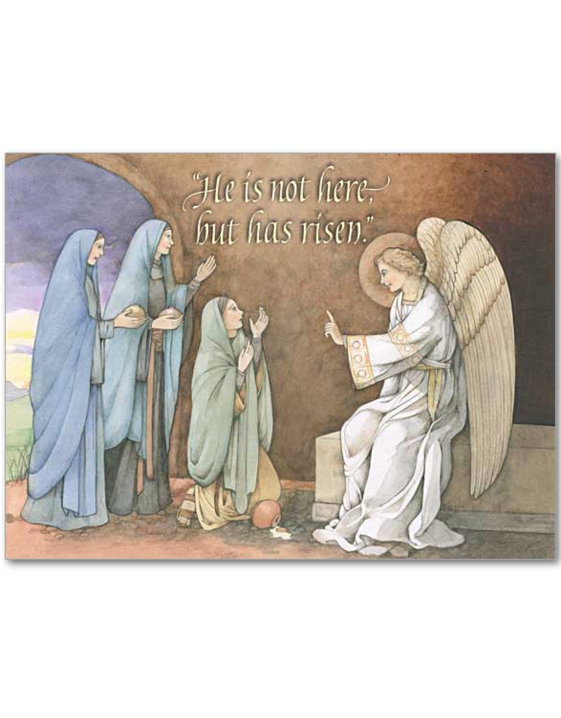 The Printery House He Is Not Here, But Has Risen Easter Card