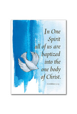 Altar + Home In One Spirit Child Baptism Card
