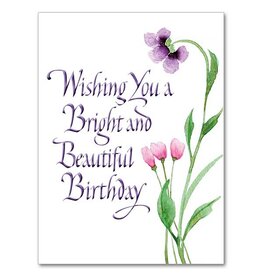 The Printery House Wishing You a Bright and Beautiful Birthday Card