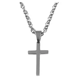 Dicksons At the Cross Stainless Steel Necklace