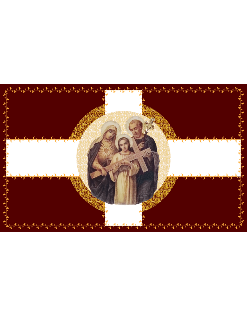 February – The Holy Family Flag