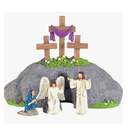 Dicksons Easter Nativity 4 Piece Set Resin