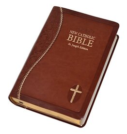 Catholic Book Publishing Corp NCB St. Joseph New Catholic Bible Personal Size-Brown Dura-Lux