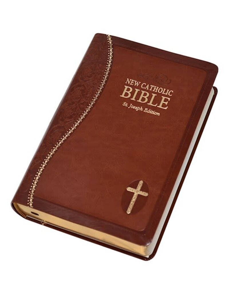 Catholic Book Publishing Corp NCB St. Joseph New Catholic Bible Personal Size-Brown Dura-Lux
