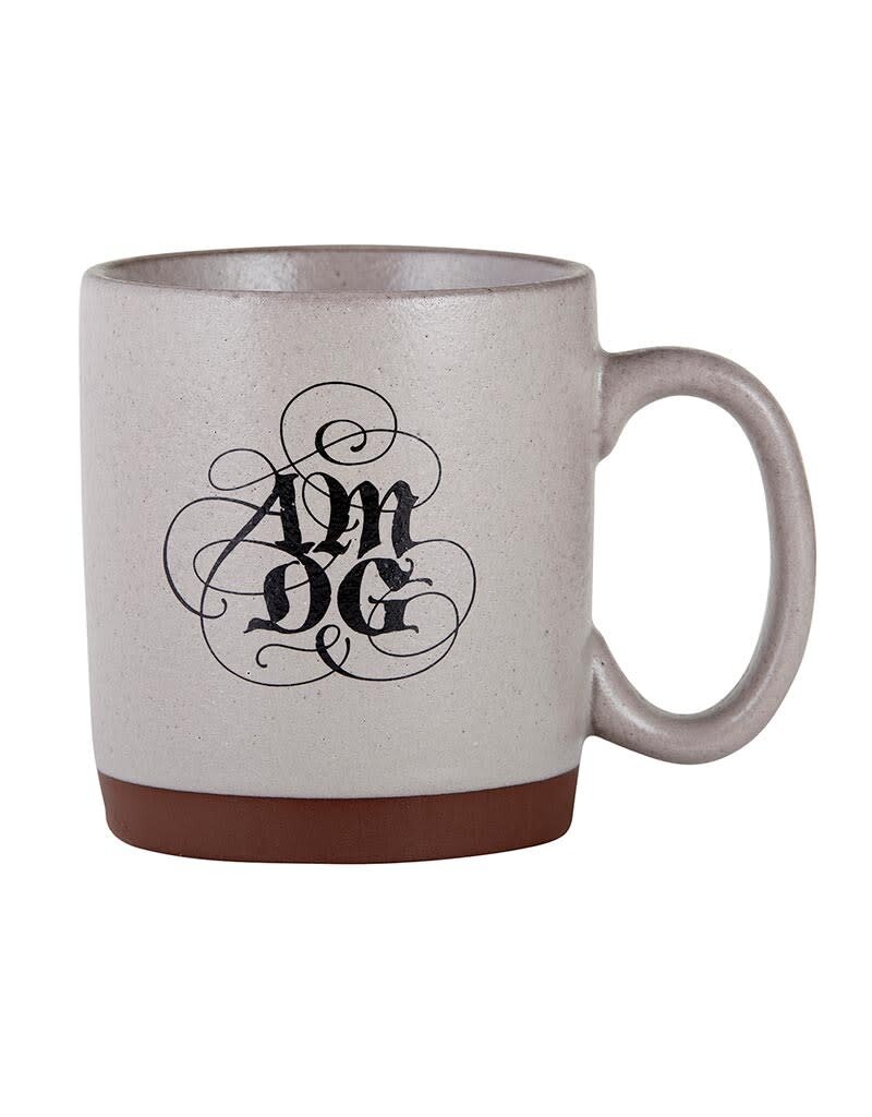 Everyday Grace AMDG Mug - Light Gray