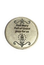 Lumen Mundi Miraculous Medal Hail Mary Pocket Token