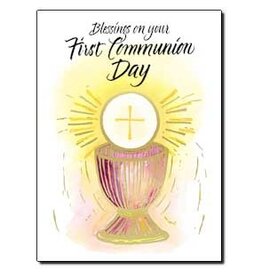 The Printery House Blessings on Your First Communion Day Card