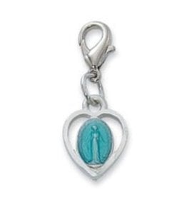 McVan Enameled Miraculous Medal Clippable Charm