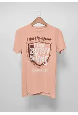 Romantic Catholic St. Joan of Arc T Shirt (Pink)