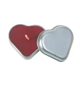 Big Dipper Wax Works Beeswax Aromatherapy Heart Tin