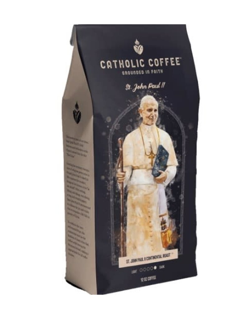Catholic Coffee St. John Paul II Continental Roast Coffee