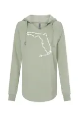 Catholic Concepts Florida Catholic Rosary Drop Hoodie Sweatshirt