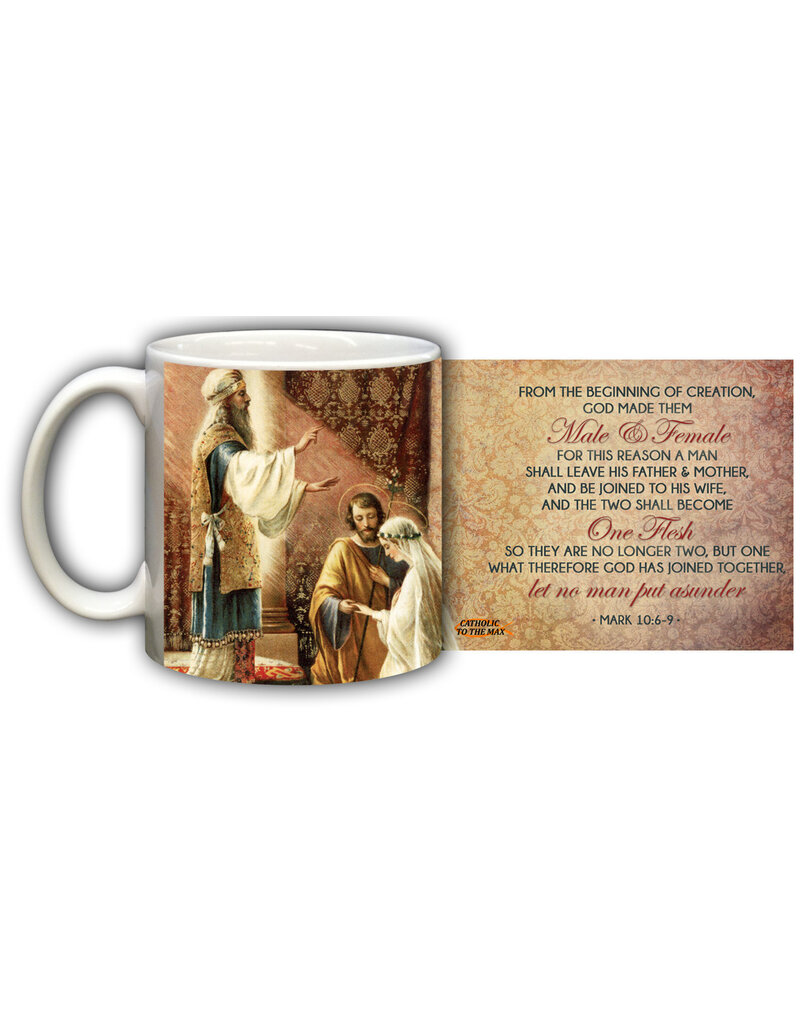 Catholic to the Max Nelson's Fine Art Mugs Wedding of Joseph and Mary