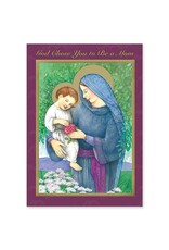 The Printery House God Chose You to Be a Mom - Mother's Day Card