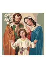 Growing in Faith Paint by Numbers - Holy Family