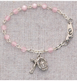 McVan 5 1/2" Pink Baby Bracelet