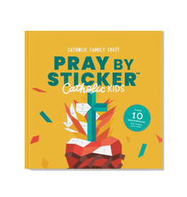 Catholic Family Crate Pray by Sticker: Paint-by-Number Sticker Book