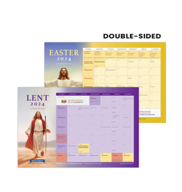 Holy Heroes Holy Heroes- Lent and Easter Double-sided Calendar 2024