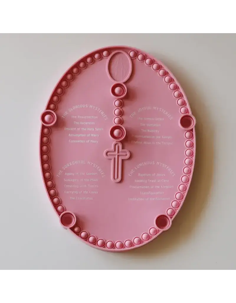 Gather and Pray Rosary Popper - Rose Pink