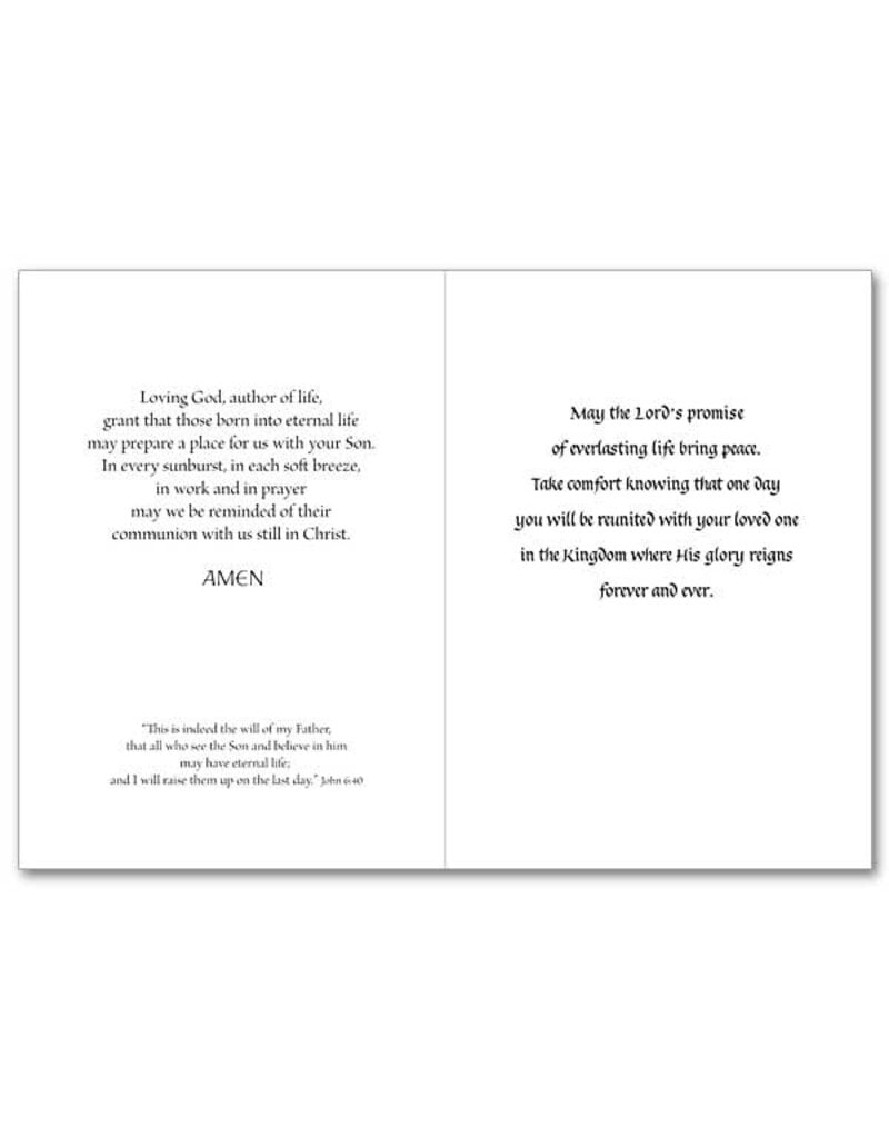 The Printery House May the Lord's Promise Bring Peace Sympathy Card