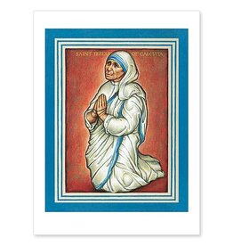 The Printery House St. Teresa of Calcutta Icon Greeting Card