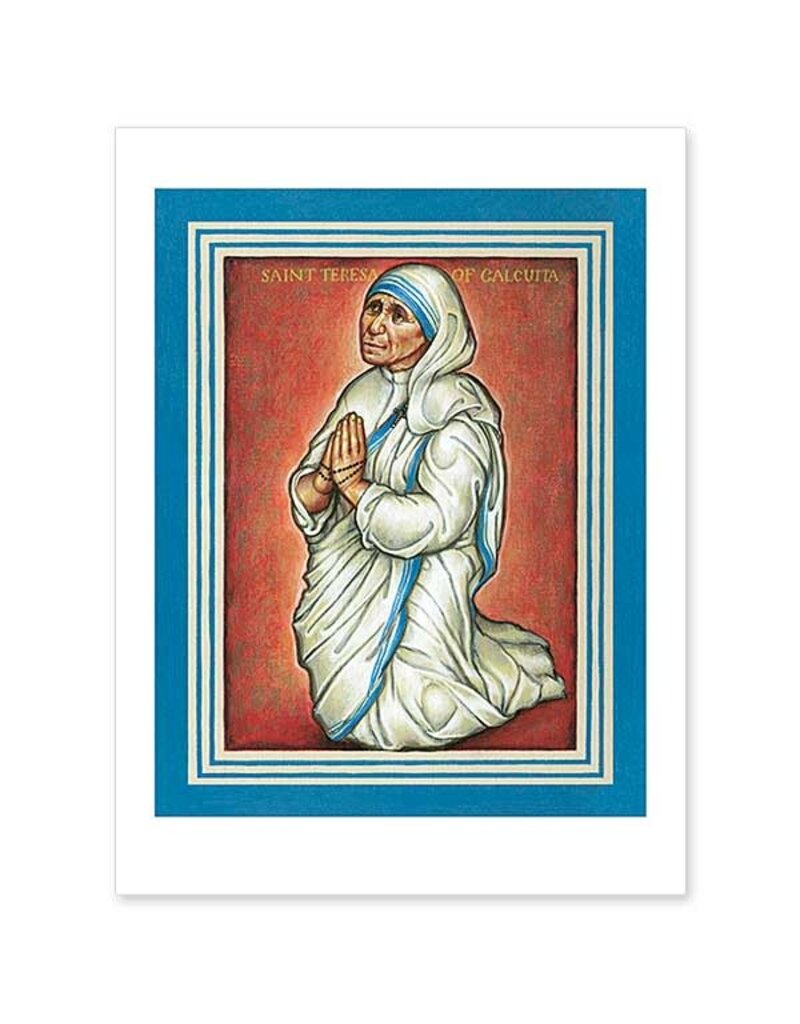 The Printery House St. Teresa of Calcutta Icon Greeting Card