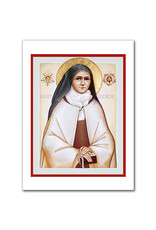 The Printery House St. Thérèse of Liseux Icon Greeting Card